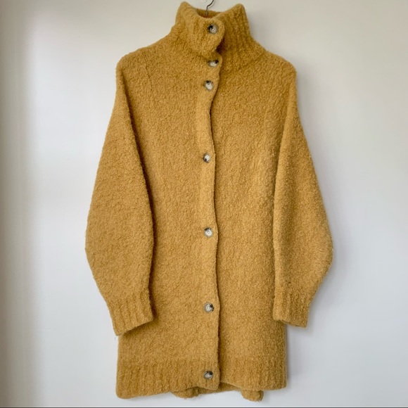 wilfred oversized alpaca cardigan